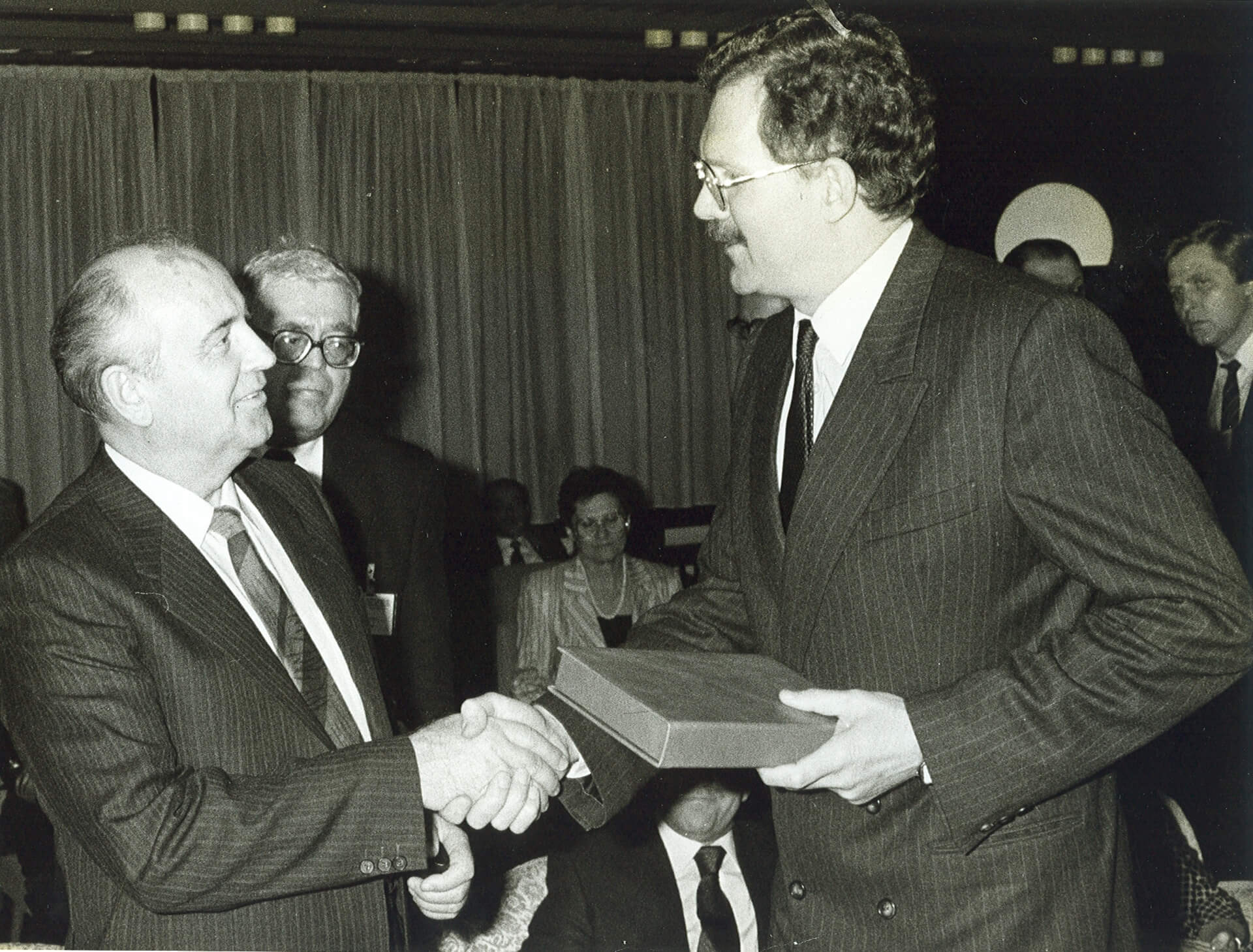 1988 srecanje z Mihaelom Gorbacovom